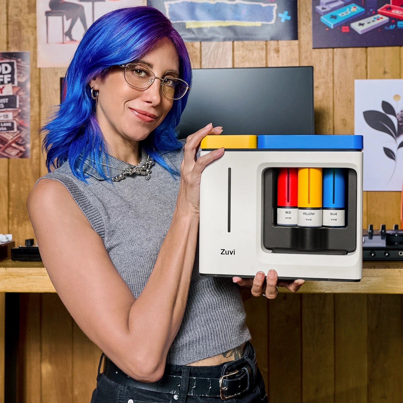 Zuvi ColorBox Hair Color Creator – Create 1000+ Custom Shades of Semi-Permanent Hair Color